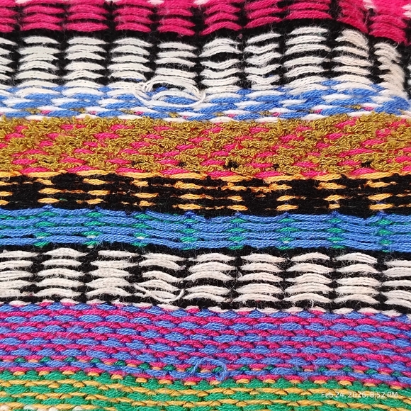 Anthropologie Maeve Ashbury Knit Open Front Cardigan Size Small COLORFUL RELAXED - Picture 9 of 10